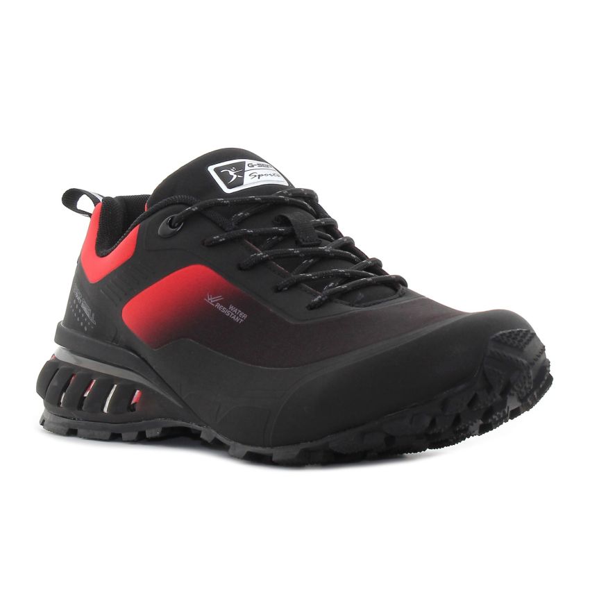 Knup - Soft Shell fekete férfi sneaker