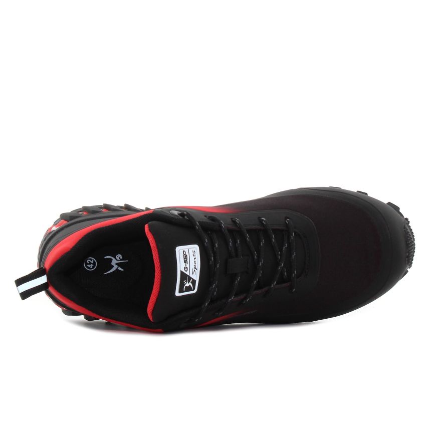 Knup - Soft Shell fekete férfi sneaker