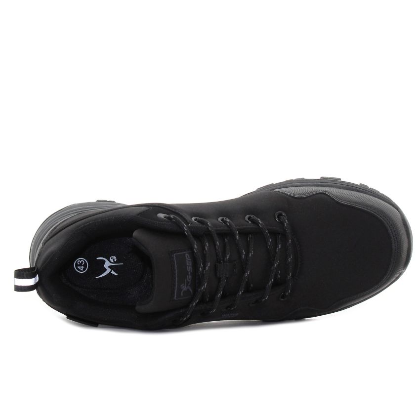 Knup - Soft Shell fekete férfi terepcipő