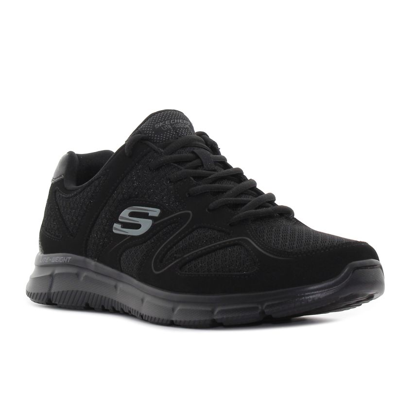 Skechers - Verse Flash Point fekete férfi sneaker -58350-BBK