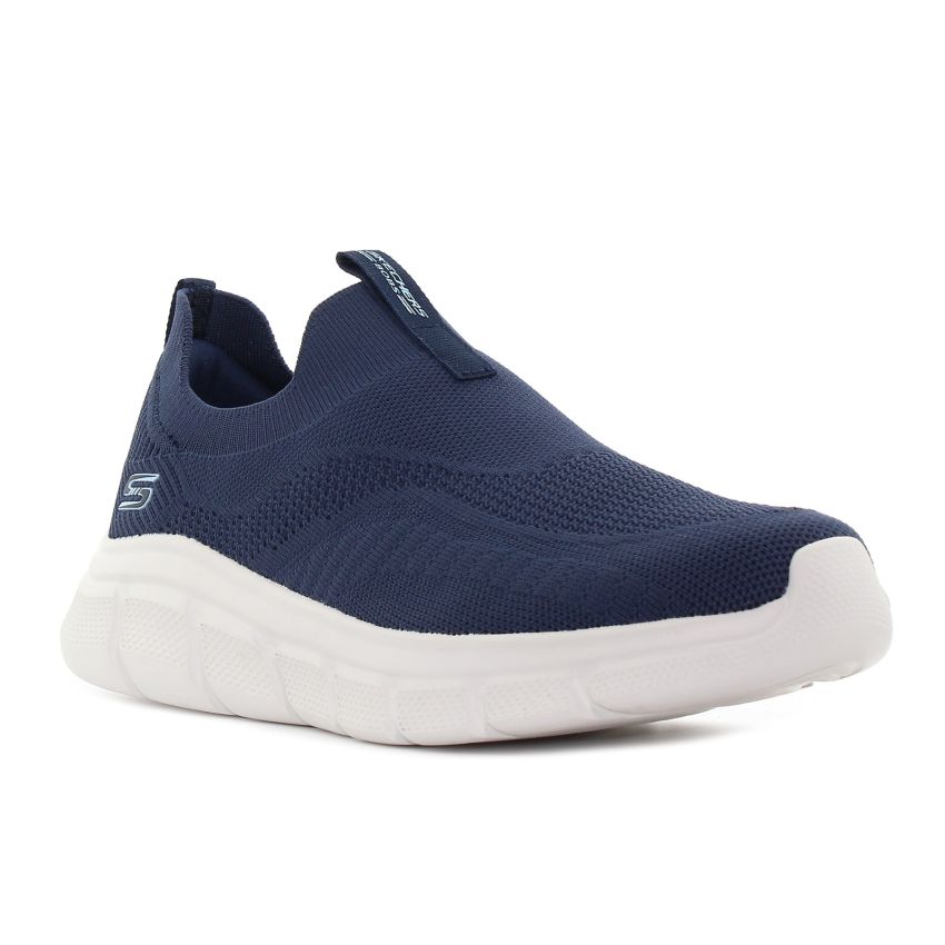 Skechers Bobs B Flex - Frigid Edge sötétkék férfi bebújós cipő