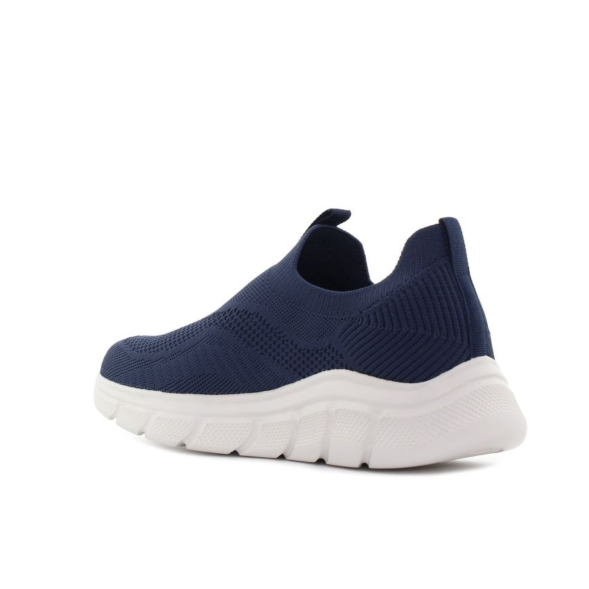 Skechers Bobs B Flex - Frigid Edge sötétkék férfi bebújós cipő