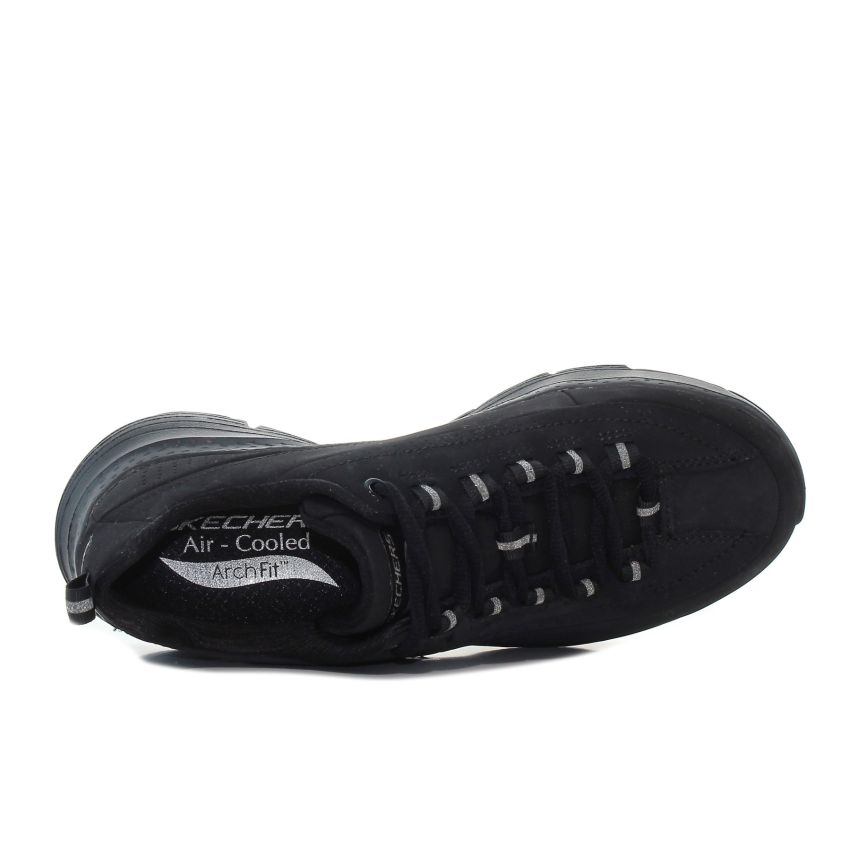 Skechers - Arch Fit Metro Skyline 149147-BBK fekete női utcai cipő fitnesz cipő