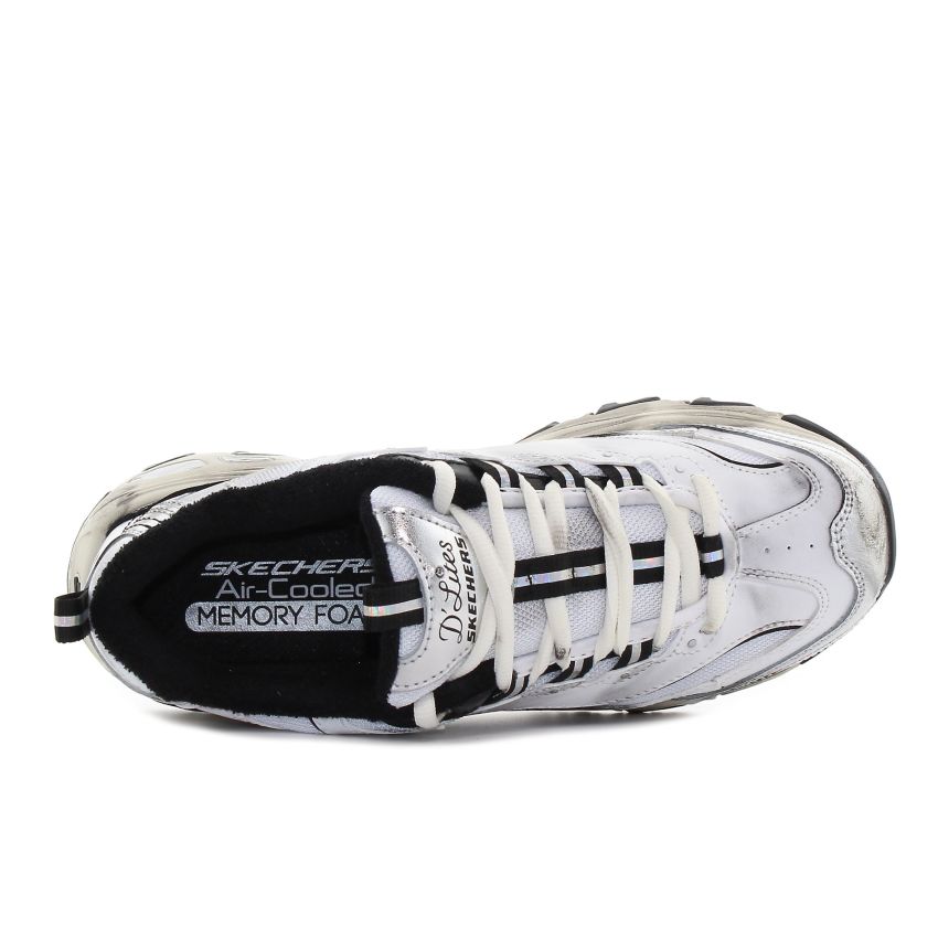 Skechers D'Lites - Vintage Vision fehér női cipő