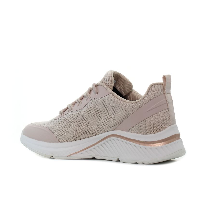 Skechers - Arch Fit S Miles Sonrisas 155567-NAT rózsaszín női utcai cipő fitnesz cipő