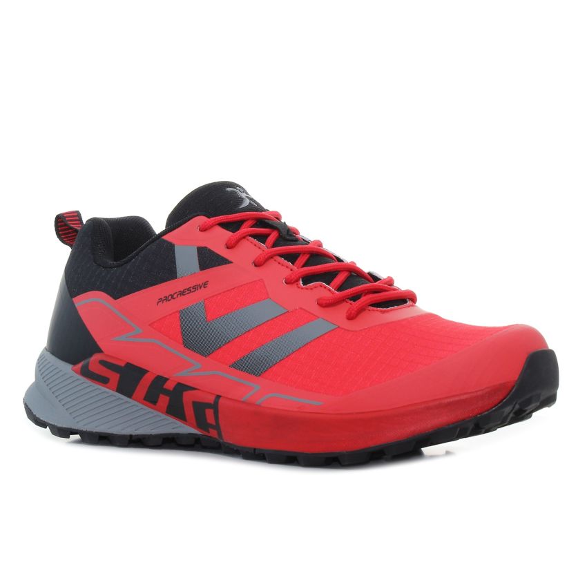 Knup - Progressive 225-M6 piros férfi utcai cipő fitnesz cipő