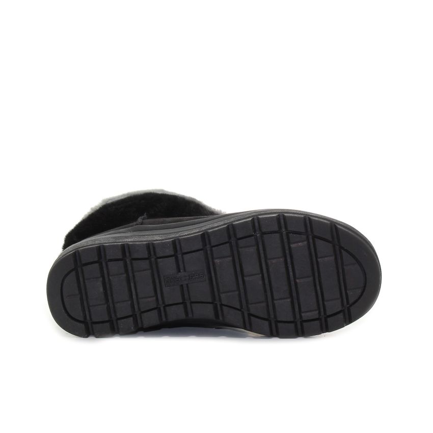 Skechers Street Cleats 2 - Naturally Luxe fekete gyerek csizma