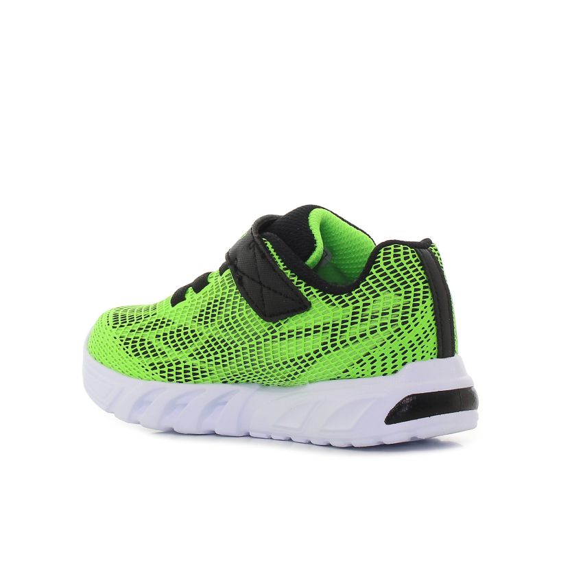 Skechers - Flex Glow Elite Vorlo 400137N-LMBK zöld fiú baba utcai cipő sneaker