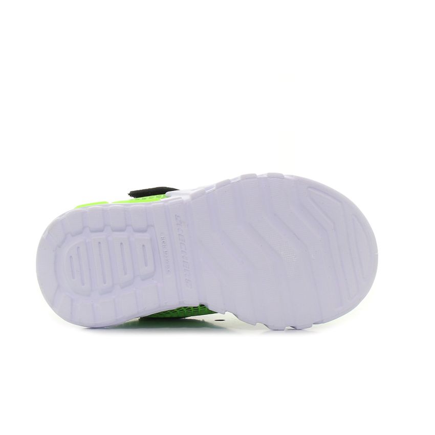 Skechers - Flex Glow Elite Vorlo 400137N-LMBK zöld fiú baba utcai cipő sneaker