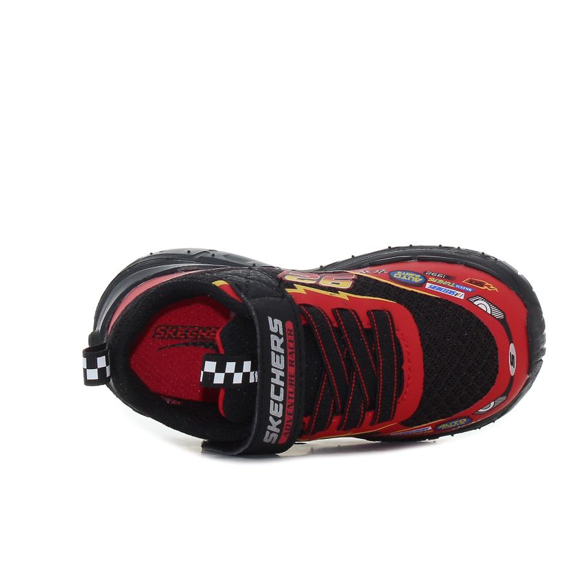 Skechers Skech Tracks piros baba cipő