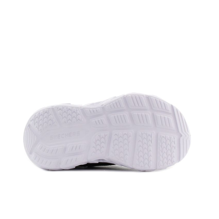 Skechers Slip-Ins - Hypno - Flash 2.0 - Brisk Brights villogó fekete baba cipő