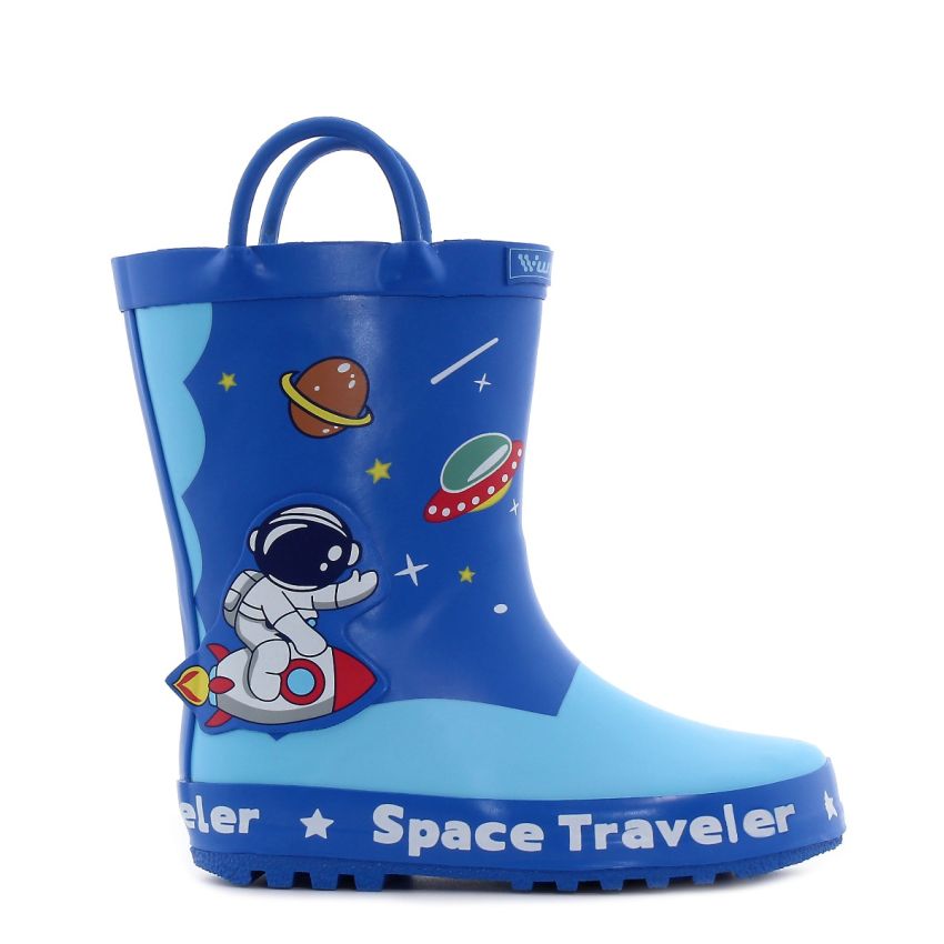 Wink - Aqqo - Space Traveler kék gyerek gumicsizma