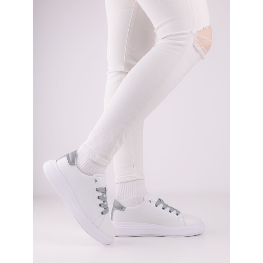Calvin Klein Cupsole Lace Up fehér női cipő