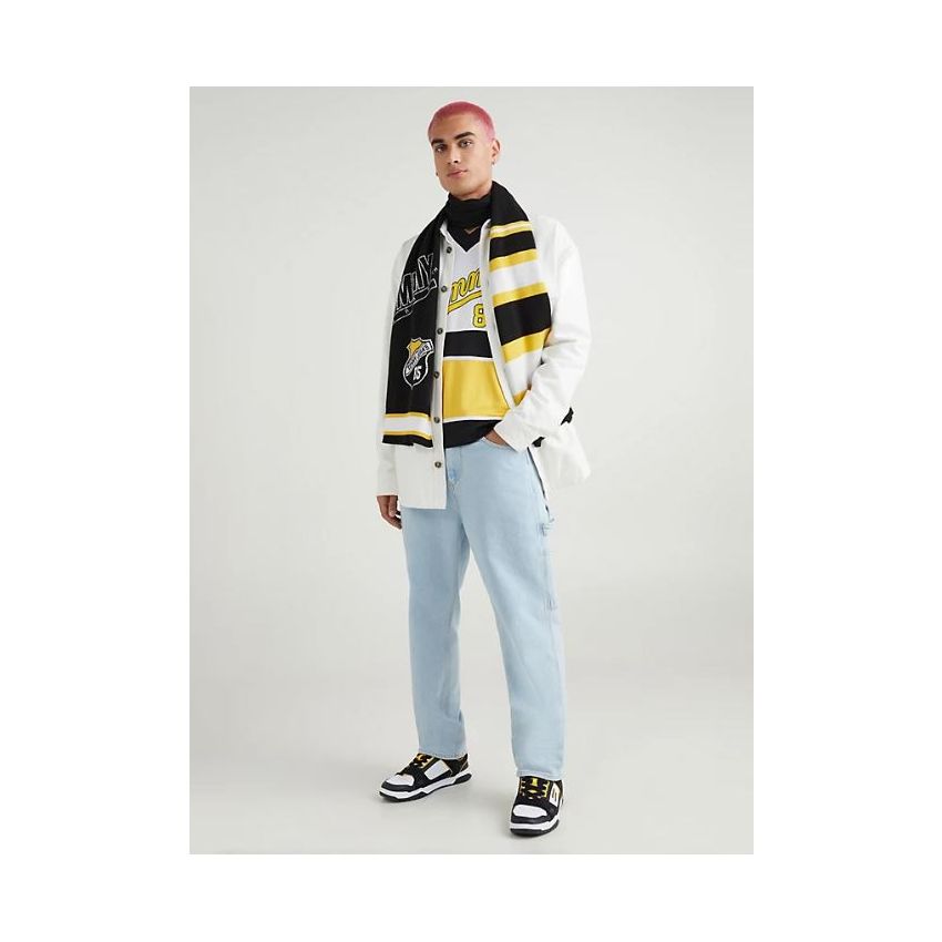Tommy - Hilfiger Mid Cut Skater EM0EM01108-ZFM fekete férfi utcai cipő sneaker