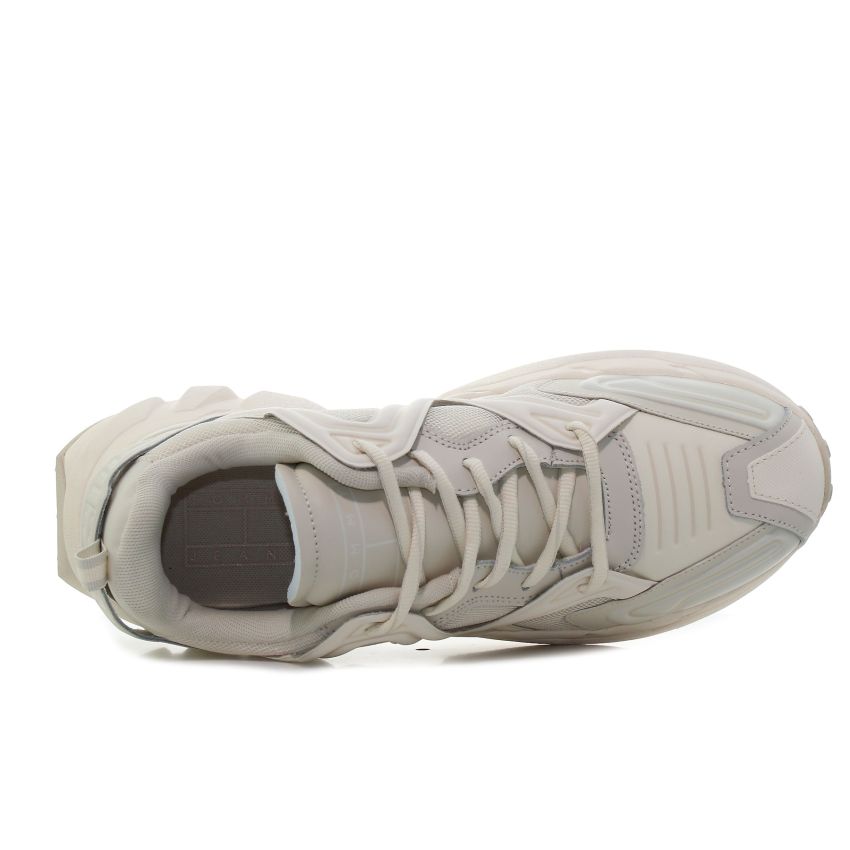 Tommy - Hilfiger Runne EM0EM01174-AEF bézs férfi utcai cipő sneaker