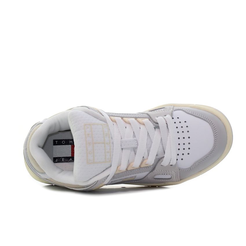 Tommy - Hilfiger Wmn Skate Low EN0EN02053-PSU szürke női utcai cipő sneaker