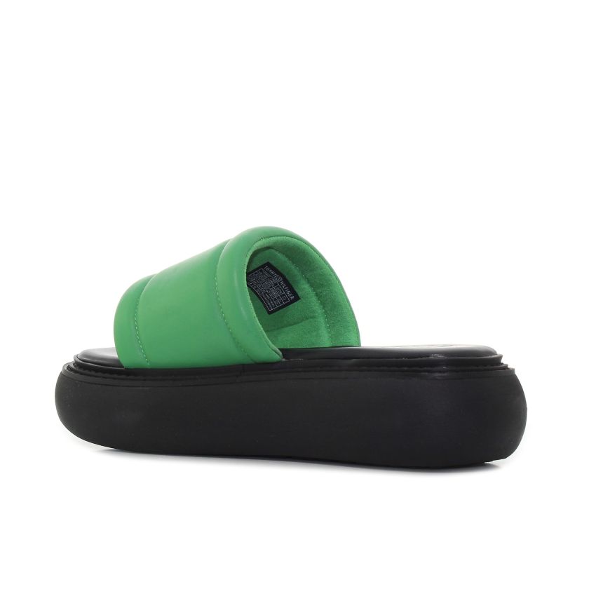 Tommy - Hilfiger Volume Sandal EN0EN02076-LY3 zöld női papucs
