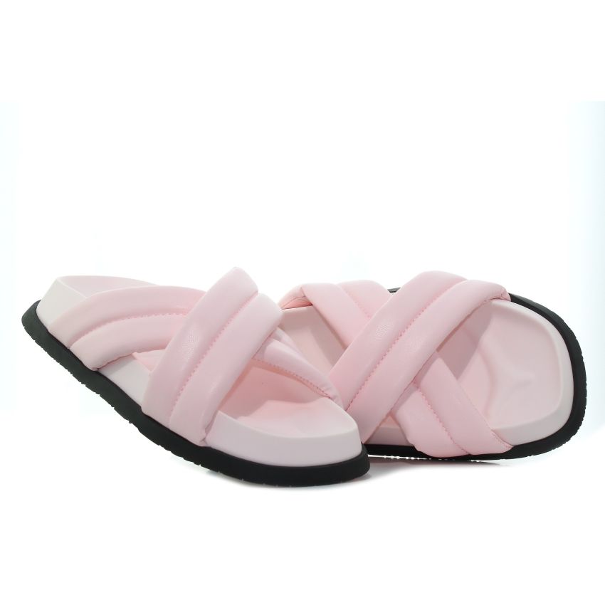 Tommy - Hilfiger Fancy Padded Sandal EN0EN02175-TH2 rózsaszín női papucs