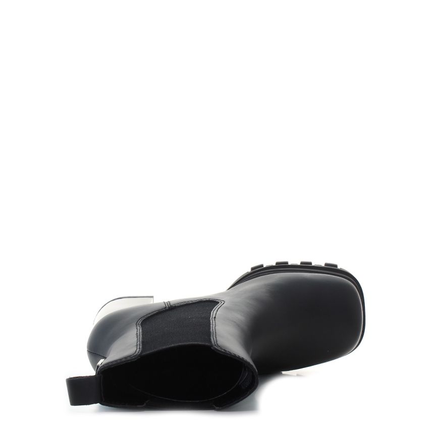 Tommy - Hilfiger High Heel Chelsea EN0EN02306-BDS fekete női csizma bokacsizma