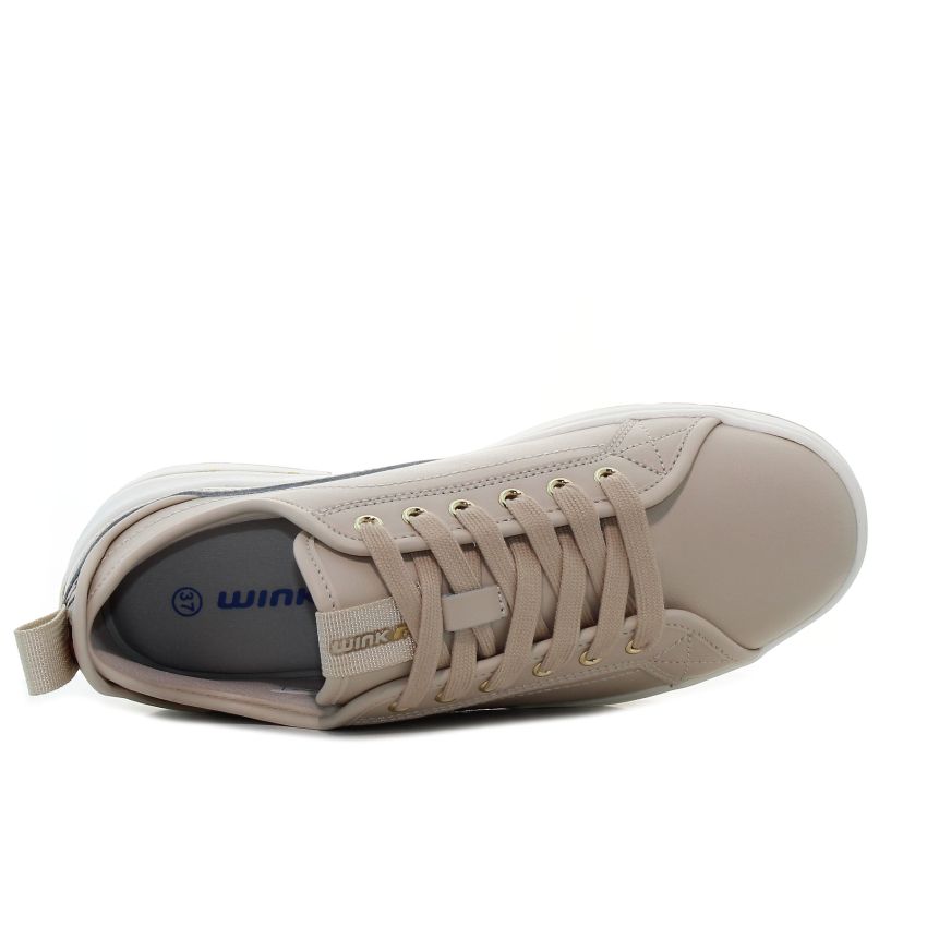 Wink - Pelli Fem bézs női sneaker