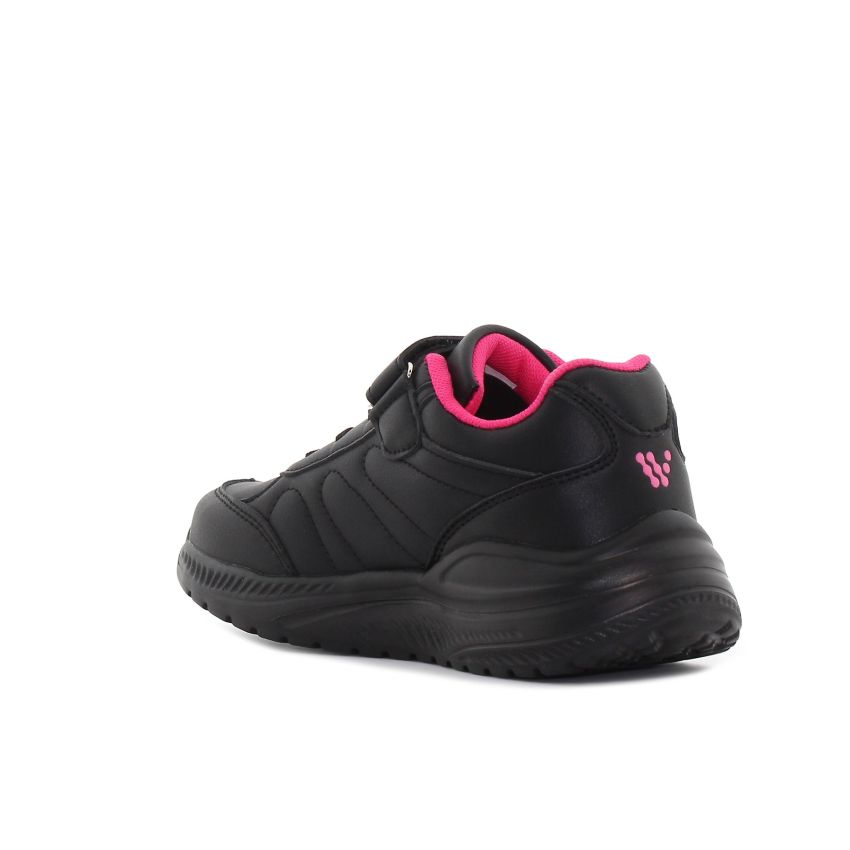 Wink - Eglaa fekete-magenta gyerek cipő