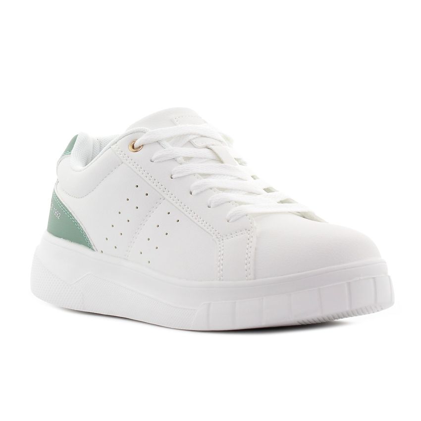Wink - Reru fehér-zöld női sneaker