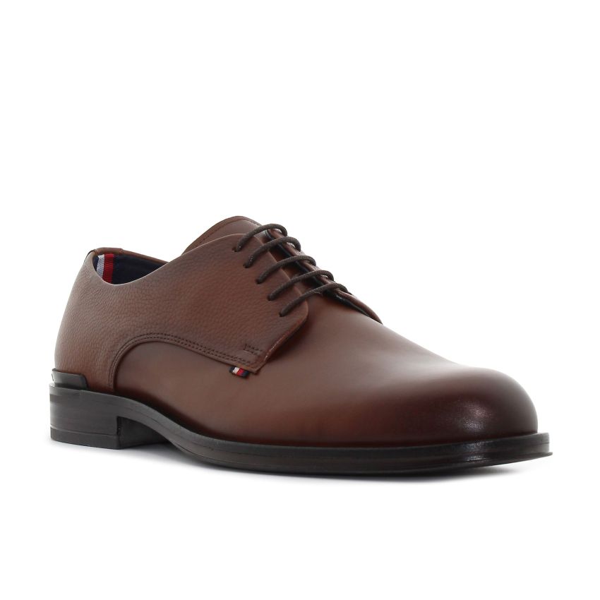 Tommy Hilfiger Core barna férfi elegáns cipő