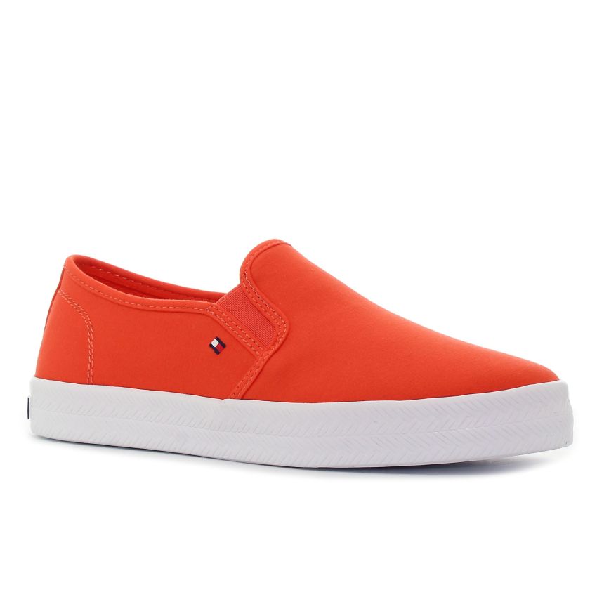 Tommy - Hilfiger Essential Nautical FW0FW05535-XMV narancs férfi, női utcai cipő bebújós cipő
