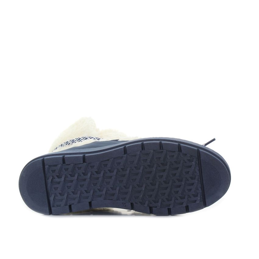 Tommy - Hilfiger Faux Fur Snow Bootie FW0FW06850-DW6 fehér női csizma bakancs