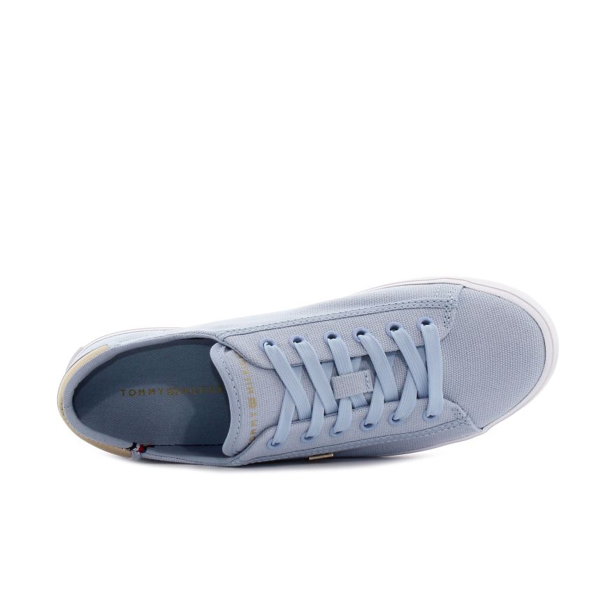 Tommy Hilfiger Vulcanic Canvas világoskék női cipő