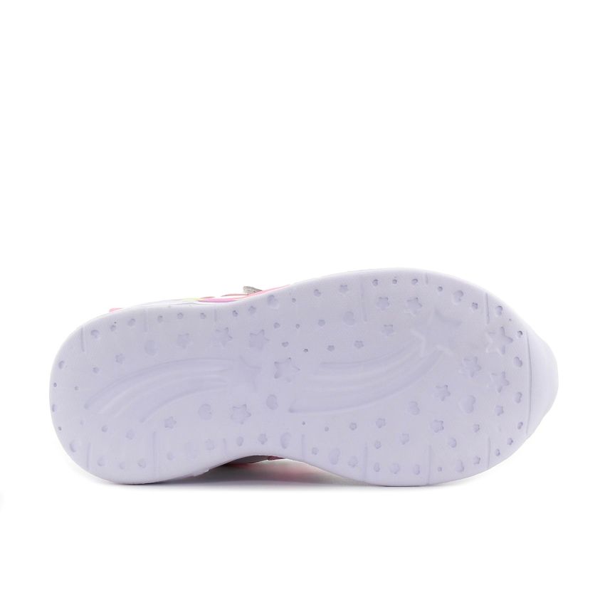Wink - Rhea Aster villogó ezüst baba cipő