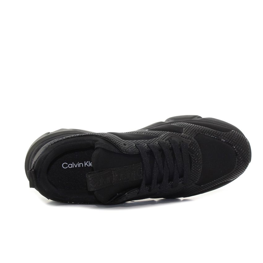 Calvin - Klein Low Top Lace Up Neo Mix HM0HM00865-0GJ fekete férfi utcai cipő fitnesz cipő