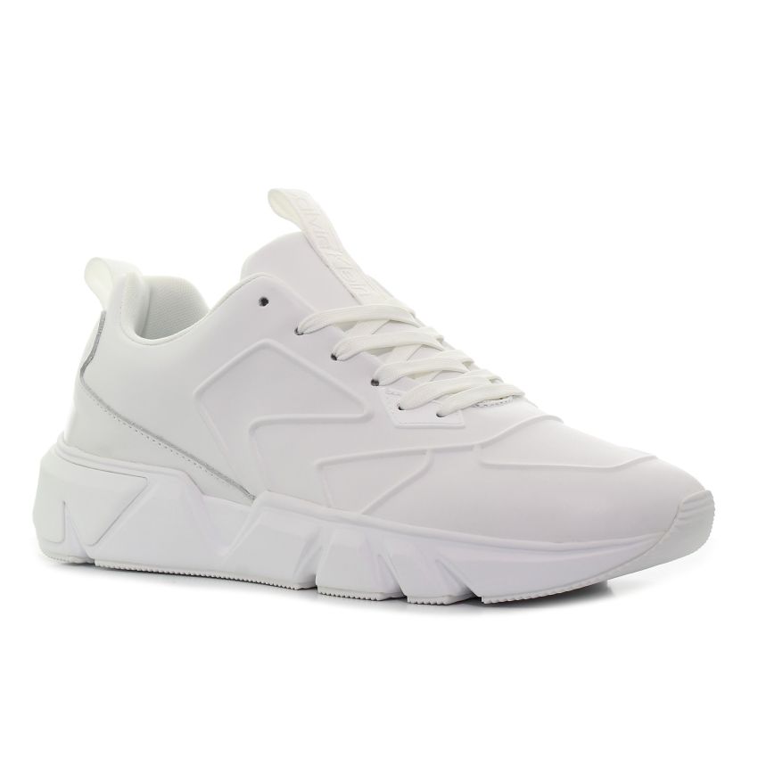 Calvin - Klein Low Top Lace Up HM0HM00995-0K4 fehér férfi utcai cipő fitnesz cipő