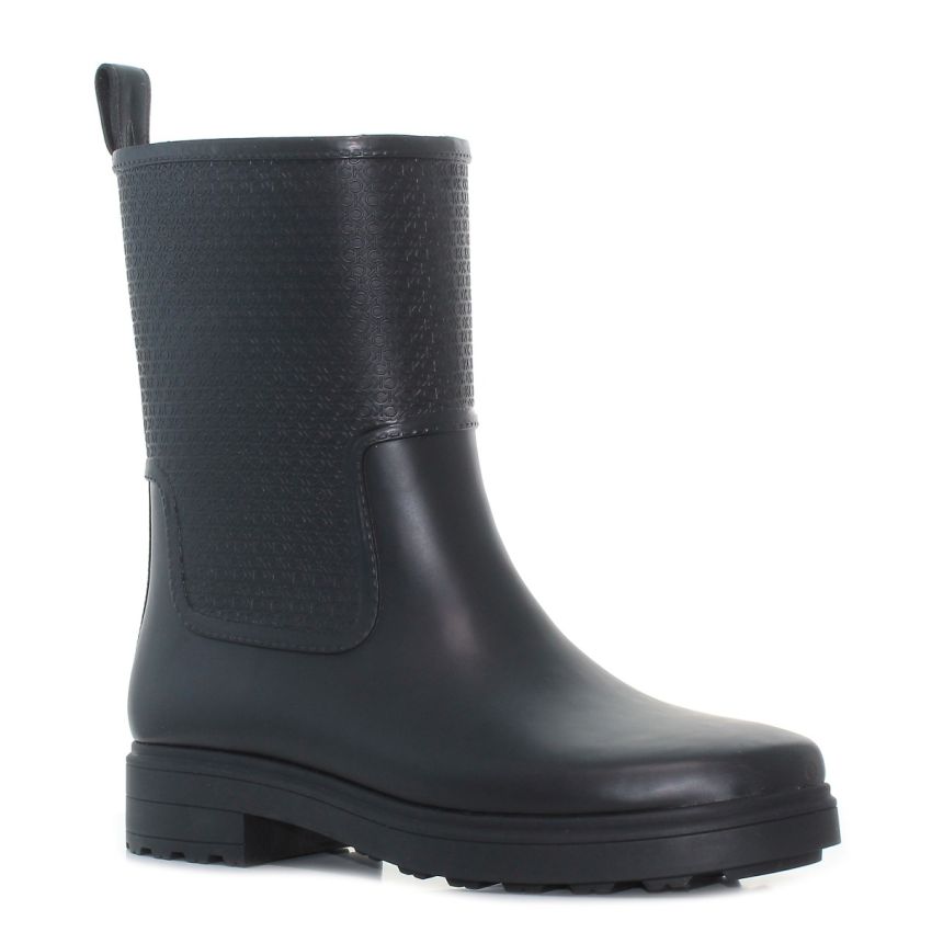 Calvin - Klein Ess Rainboot Nano Mono HW0HW01706-BEH fekete női gumicsizma