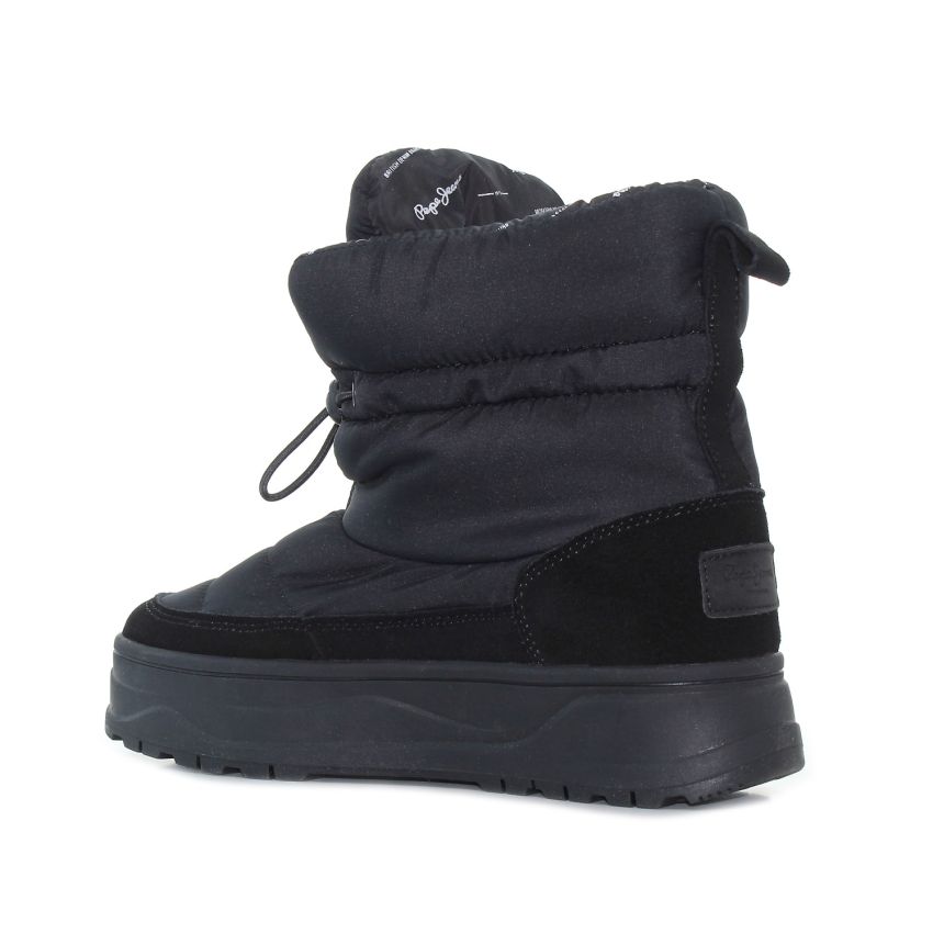 Pepe - Jeans Kore Snow W PLS31503-999 fekete női csizma