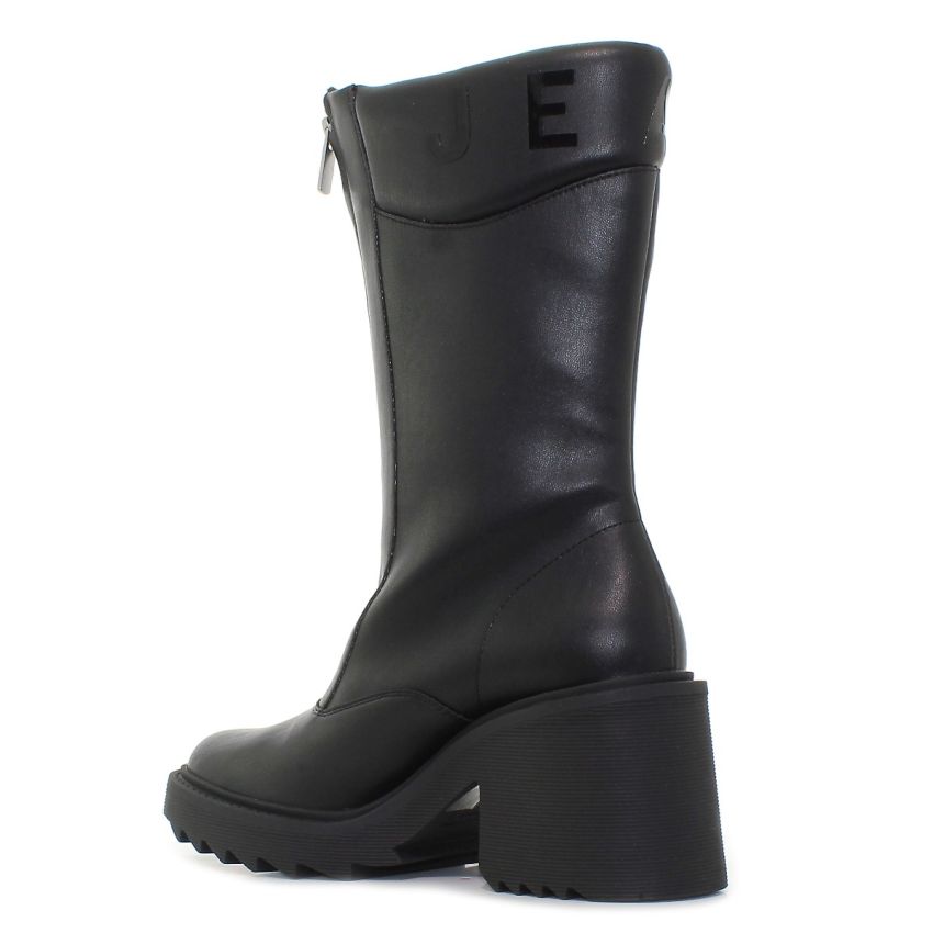 Pepe - Jeans Boss Zip PLS50468-999 fekete női csizma bokacsizma
