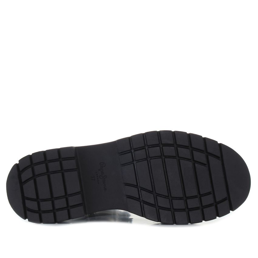 Pepe - Jeans Queen Bass PLS50497-999 fekete női bakancs terepcipő