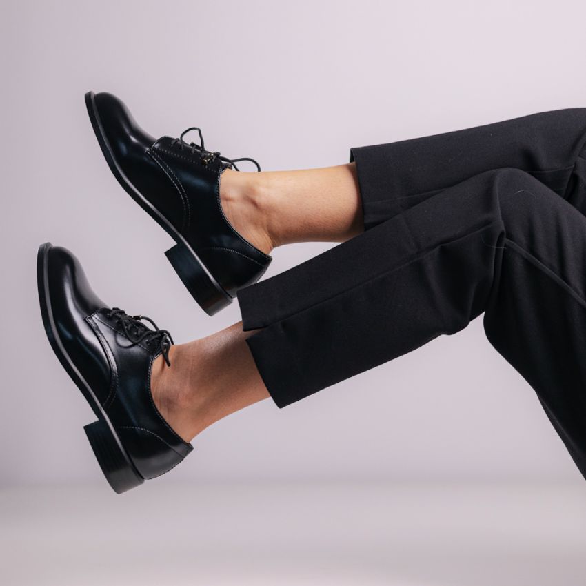 Tamaris fekete női elegáns cipő