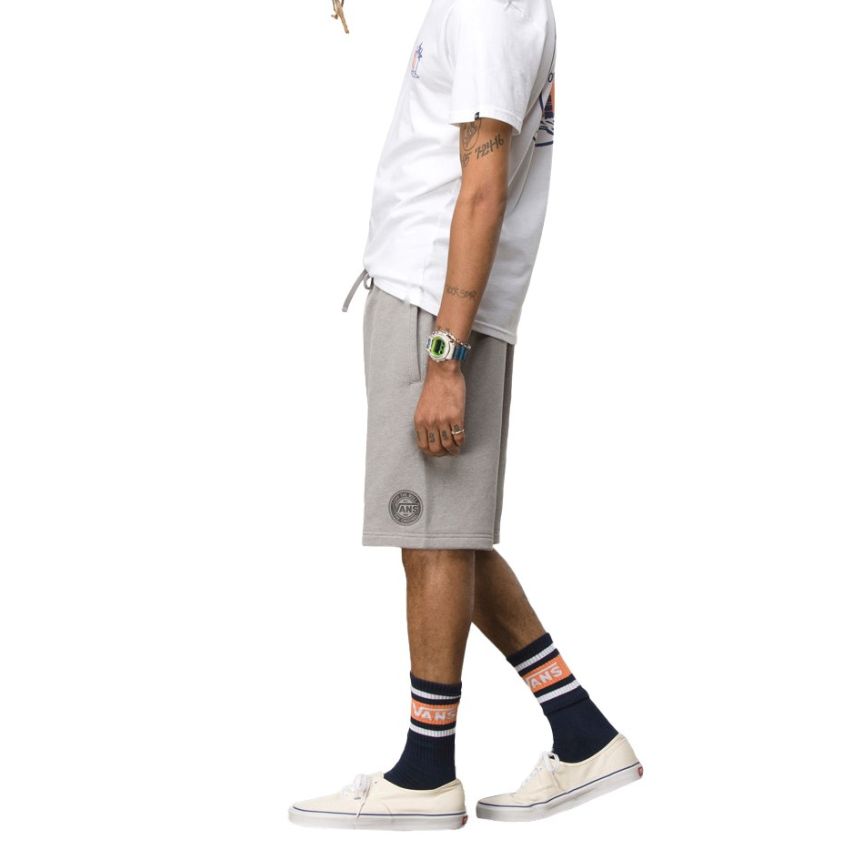 Vans - Logo French Terry VN0A7S4Y02F szürke férfi