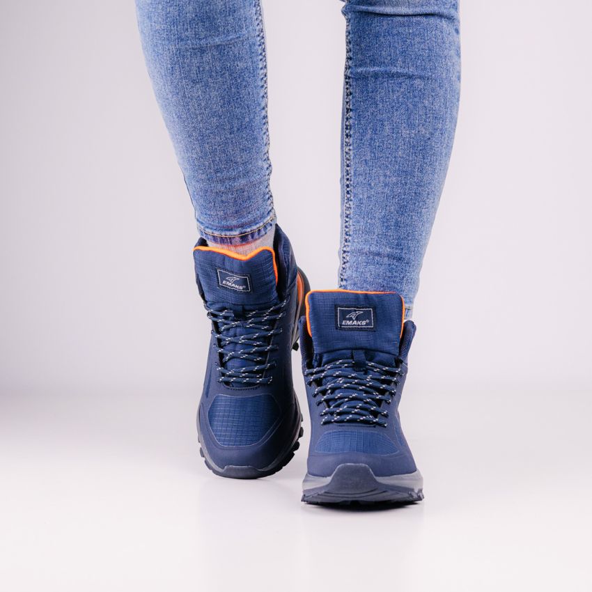 Emaks - Run Outdoor W2193-BW sötétkék női utcai cipő bakancs