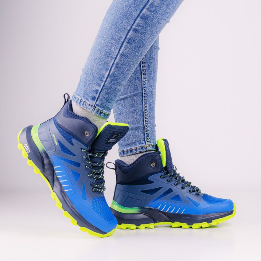 Emaks - Run Outdoor W2193-GW kék női utcai cipő bakancs