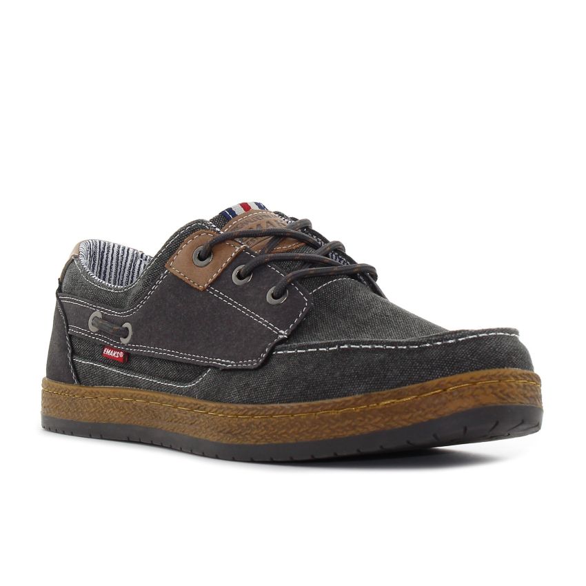 Emaks - Denim fekete férfi cipő