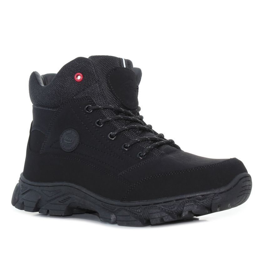 Emaks - Outdoor Protector W8001-A fekete férfi bakancs terepcipő