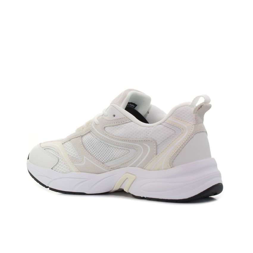 Calvin - Klein Retro Tennis Oversized Mesh YM0YM00636-0K6 fehér férfi utcai cipő fitnesz cipő
