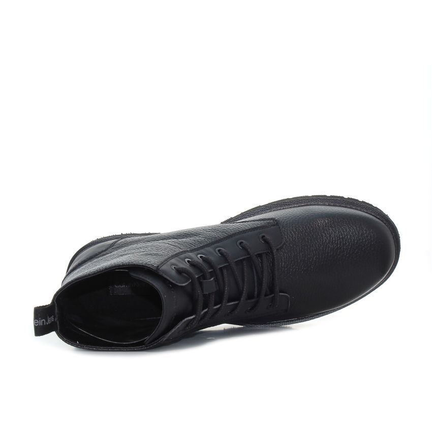 Calvin - Klein Eva Mid Laceup YM0YM00751-OGT fekete férfi bakancs terepcipő