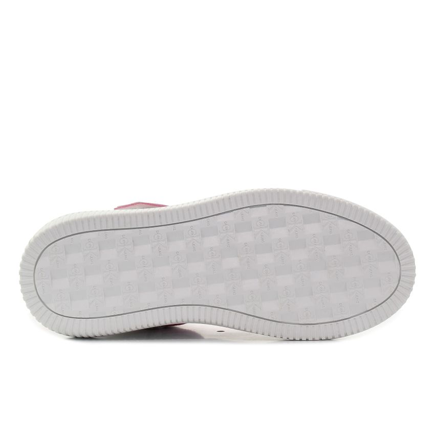 Calvin - Klein Chunky Cupsole Laceup Mid YW0YW00691-0LA fehér női utcai cipő sneaker