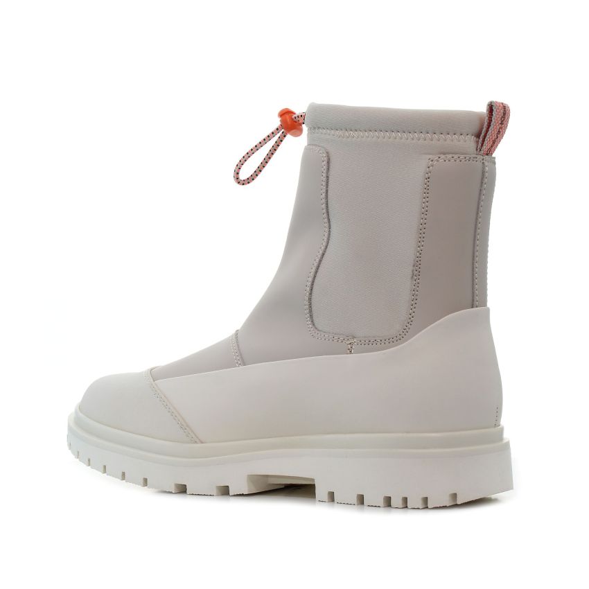 Calvin - Klein Chunky Combat Chelsea Boot YW0YW01065-ACF bézs női csizma bokacsizma