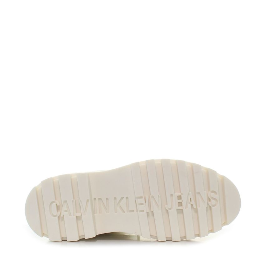 Calvin - Klein Flatform Snow Boot YW0YW01146-YBI fehér női csizma