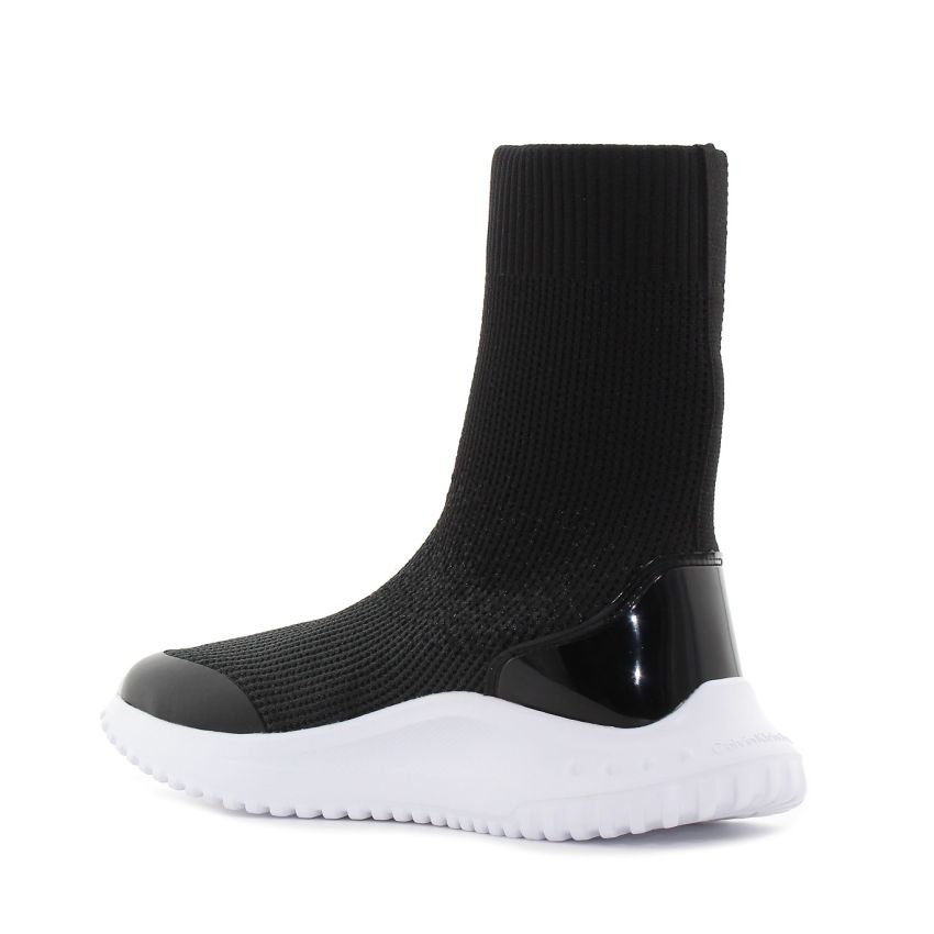Calvin Klein High-Top fekete női zoknicipő