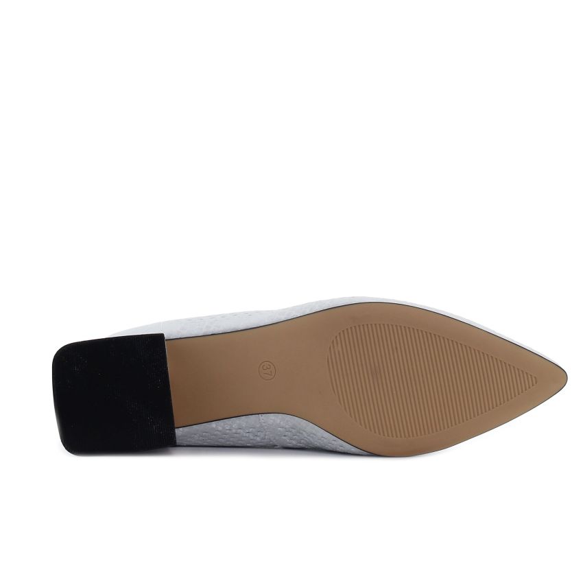 Yolera - Naomi ezüst női magassarkú